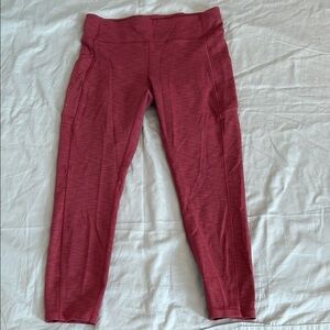 lululemon athletica Red Leggings